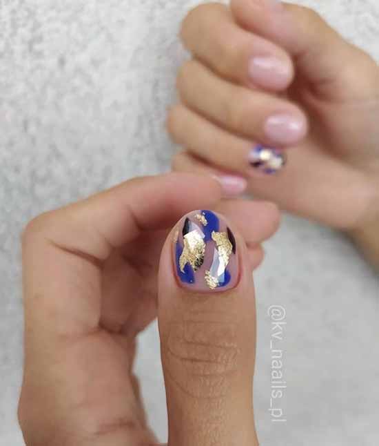 Potale on nails: +100 manicure photos, beautiful design