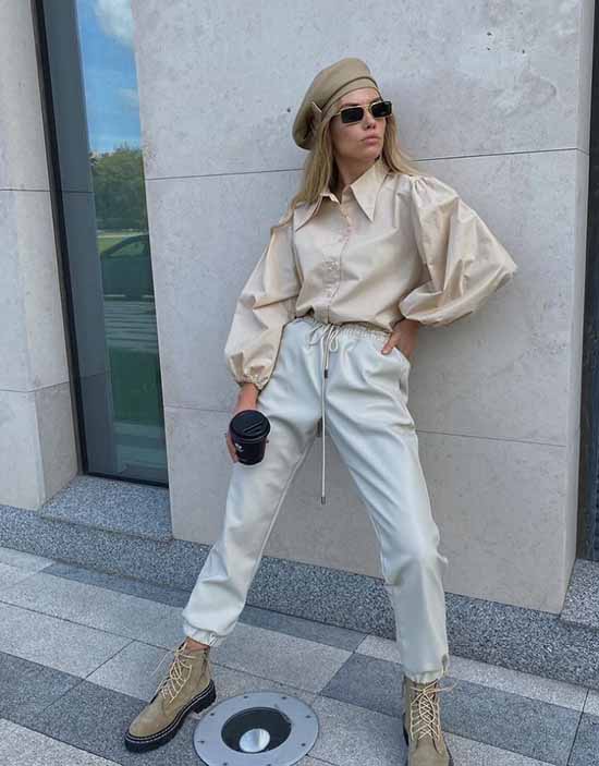 Joggers 2021: what to wear, top fashionable images in the photo