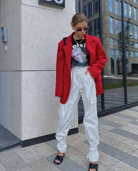 Joggers 2021: what to wear, top fashionable images in the photo