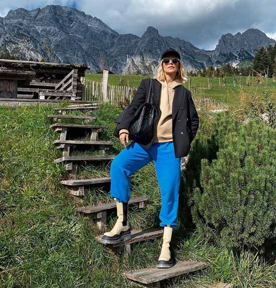 Joggers 2021: what to wear, top fashionable images in the photo