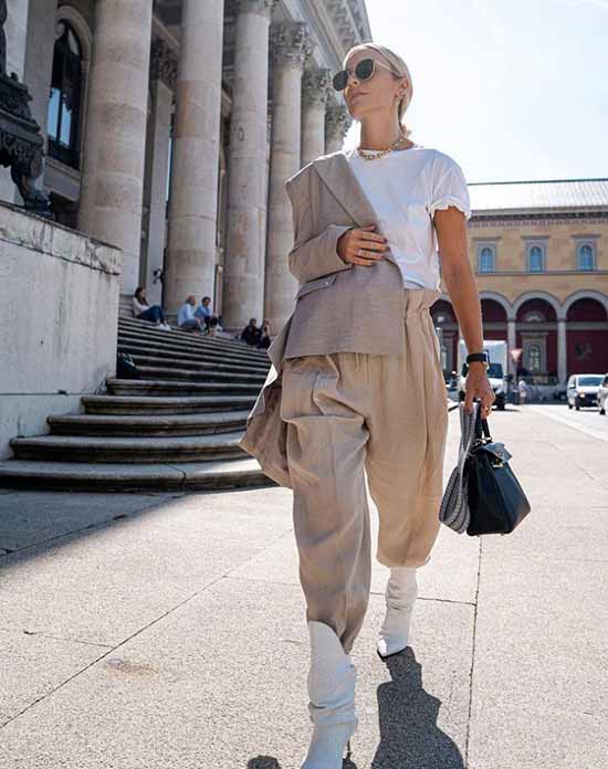 Joggers 2021: what to wear, top fashionable images in the photo