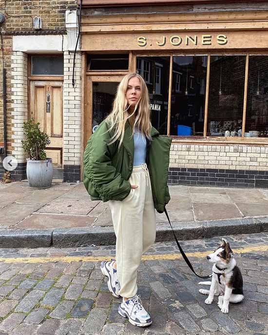 Joggers 2021: what to wear, top fashionable images in the photo