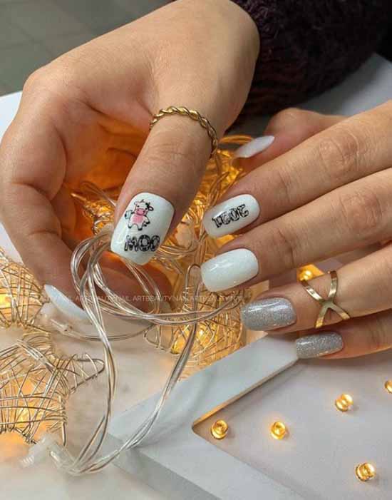 Conception d'ongles sur un seul ongle