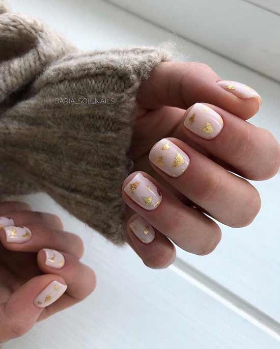 L'hiver sur les ongles courts