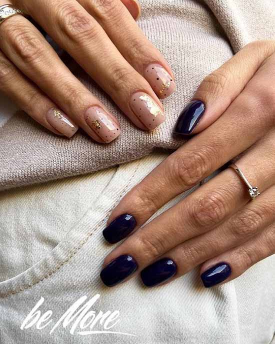 Manucure nude d'hiver 2021: photos des meilleurs designs d'ongles