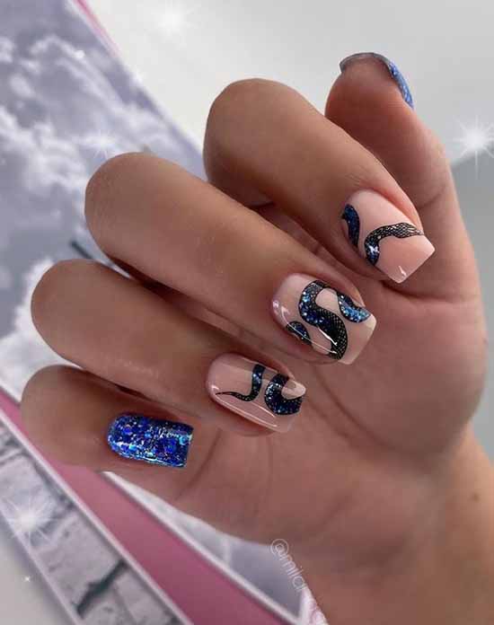 Manucure nude d'hiver 2021: photos des meilleurs designs d'ongles