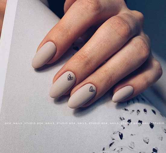 Manucure nude d'hiver 2021: photos des meilleurs designs d'ongles