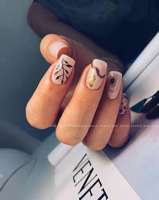 Manucure nude d'hiver 2021: photos des meilleurs designs d'ongles