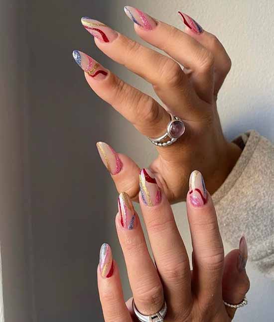 Manucure nude d'hiver 2021: photos des meilleurs designs d'ongles