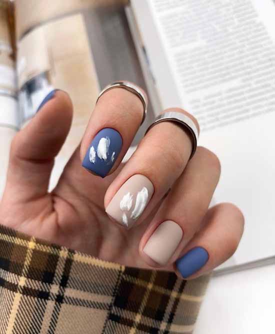 Manucure nude d'hiver 2021: photos des meilleurs designs d'ongles