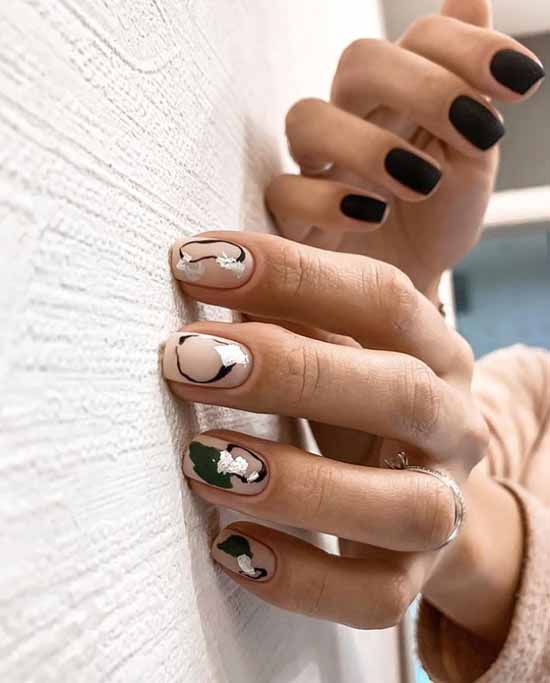 Manucure nude d'hiver 2021: photos des meilleurs designs d'ongles