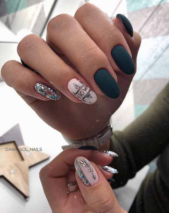 Manucure nude d'hiver 2021: photos des meilleurs designs d'ongles