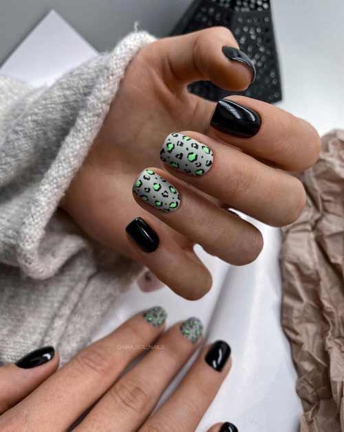 Short nails design