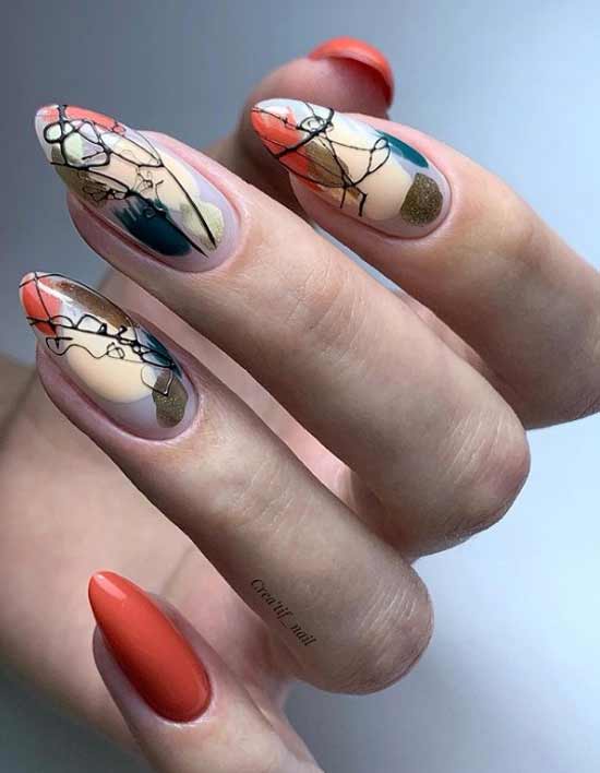 Elegant manicure ideas in photos