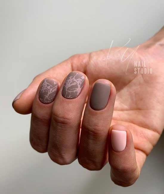 elegant manicure in photos