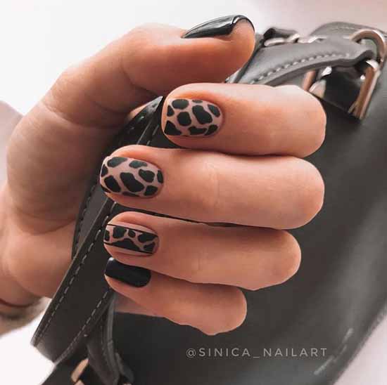 Elegant manicure 2021: photo, delicate nail design