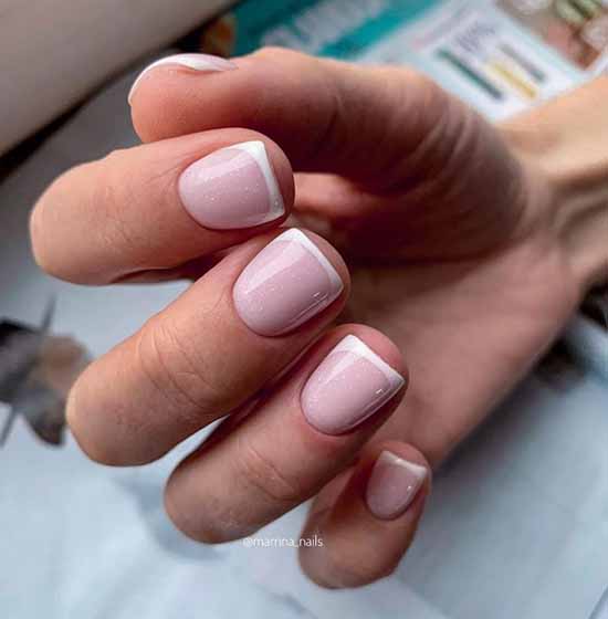 Elegant manicure 2021: photo, delicate nail design