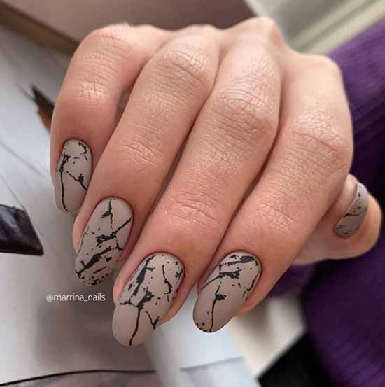 Elegant manicure 2021: photo, delicate nail design