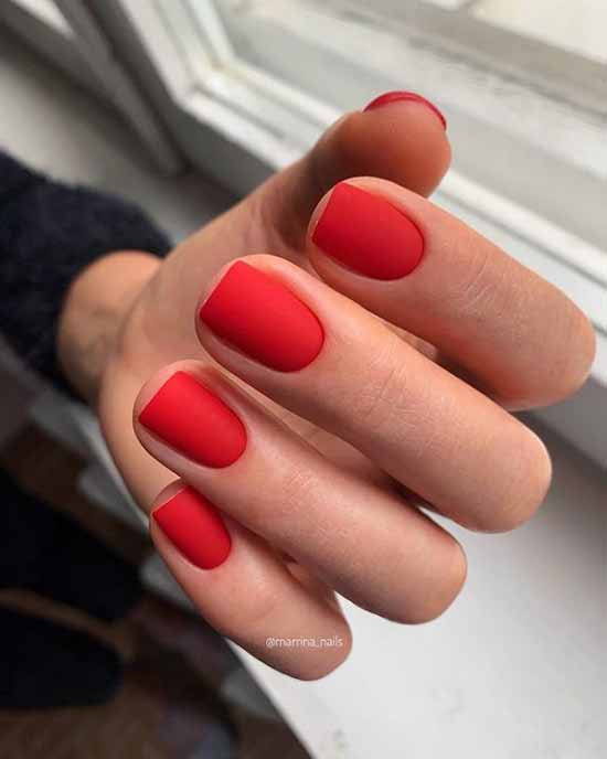 Elegant manicure 2021: photo, delicate nail design