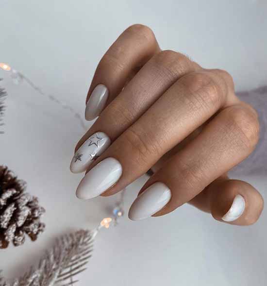 Elegant manicure 2021: photo, delicate nail design