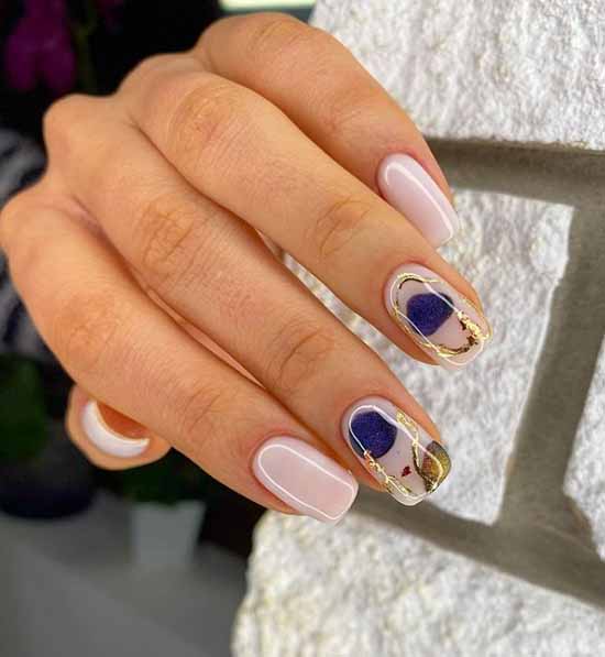 Elegant beautiful manicure