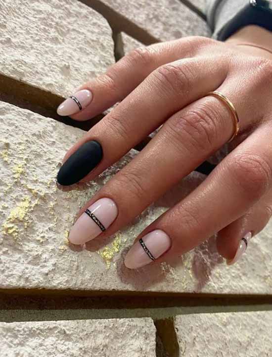 Elegant manicure 2021: photo, delicate nail design