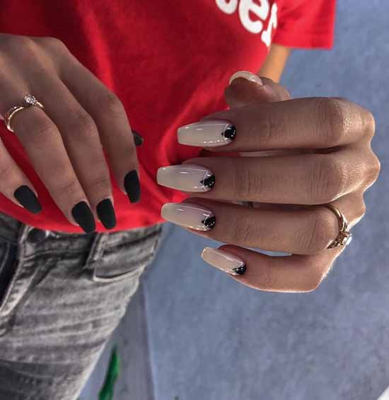 Elegant manicure 2021: photo, delicate nail design