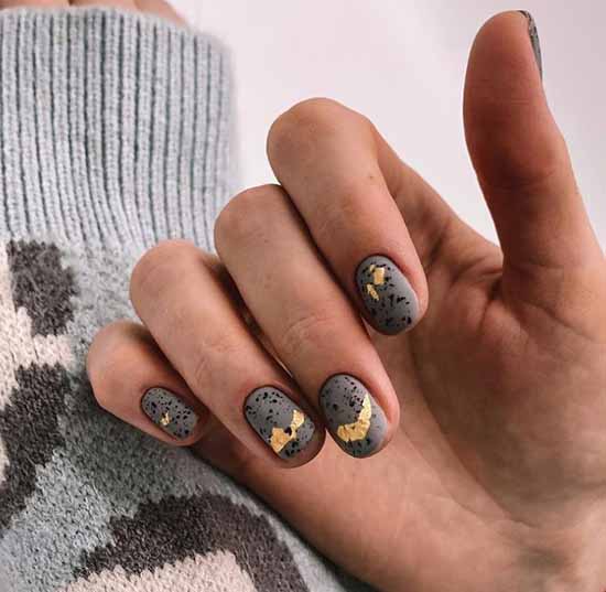 Elegant manicure 2021: photo, delicate nail design