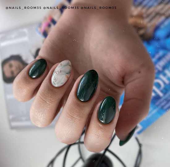 Khaki manicure: the best design, 100 photos, new items