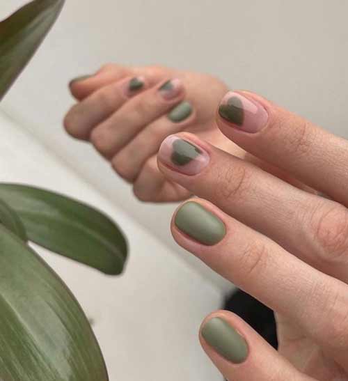 Green manicure