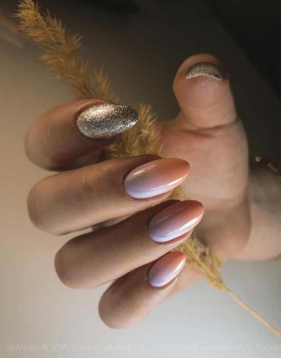 Focus sur une manucure d'ongle