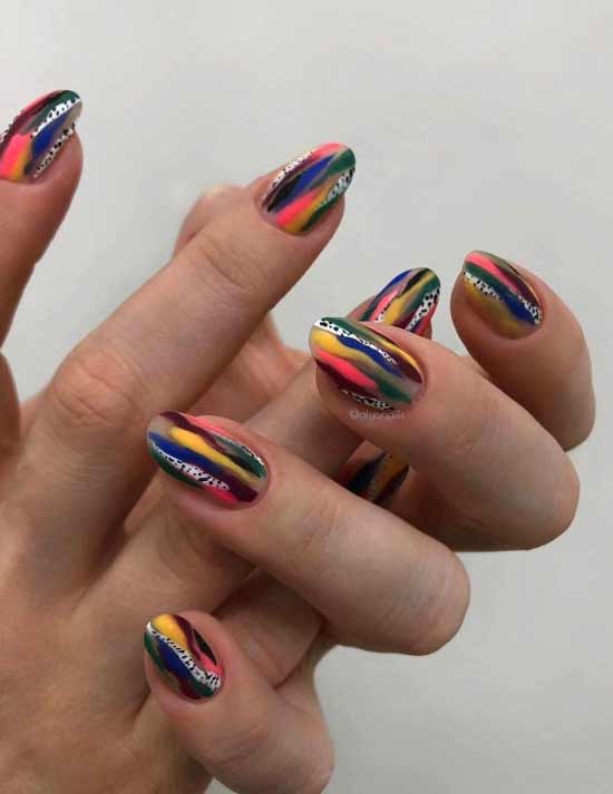 Trendy manicure