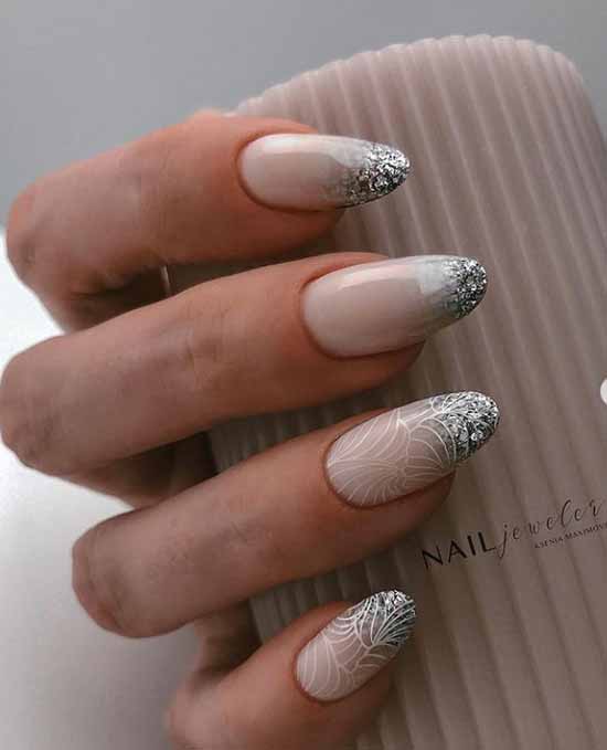 Fashionable French manicure