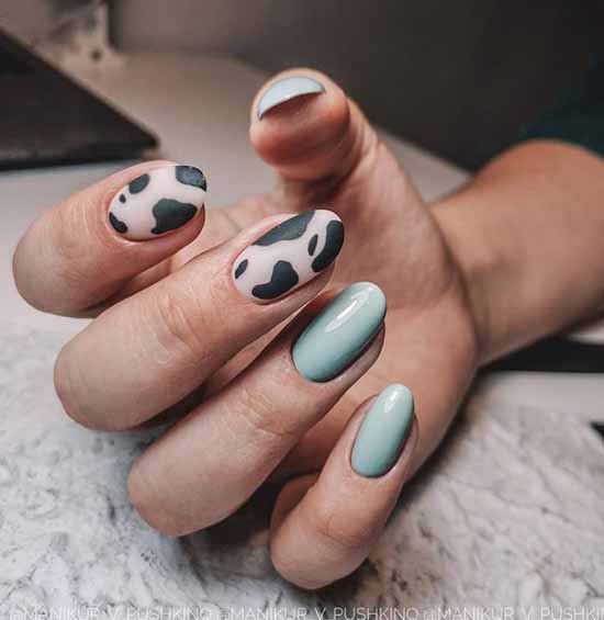 Fashion manicure print