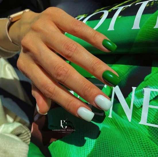 Green manicure photo news