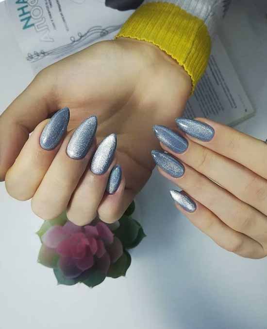 Cat's eye manicure with design 2021: photos, news