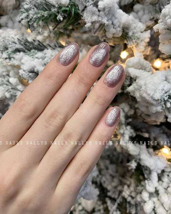 Cat's eye manicure with design 2021: photos, news