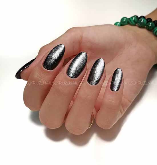 Cat's eye manicure with design 2021: photos, news