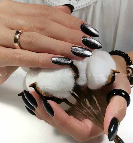 Cat's eye manicure with design 2021: photos, news