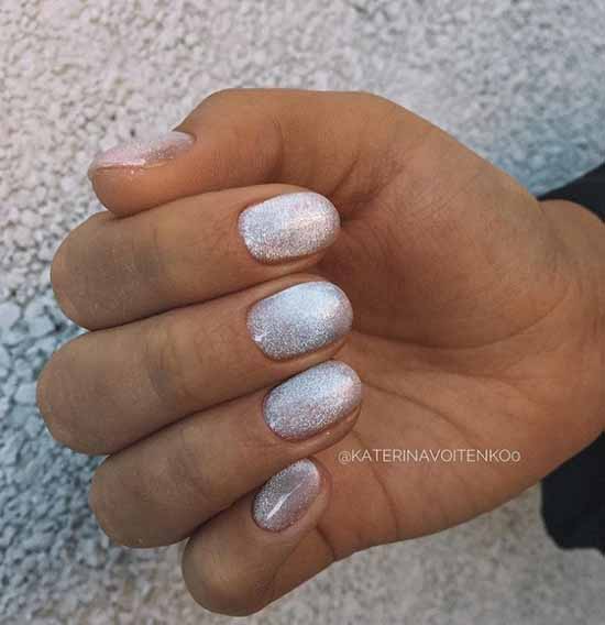 Cat's eye manicure with design 2021: photos, news