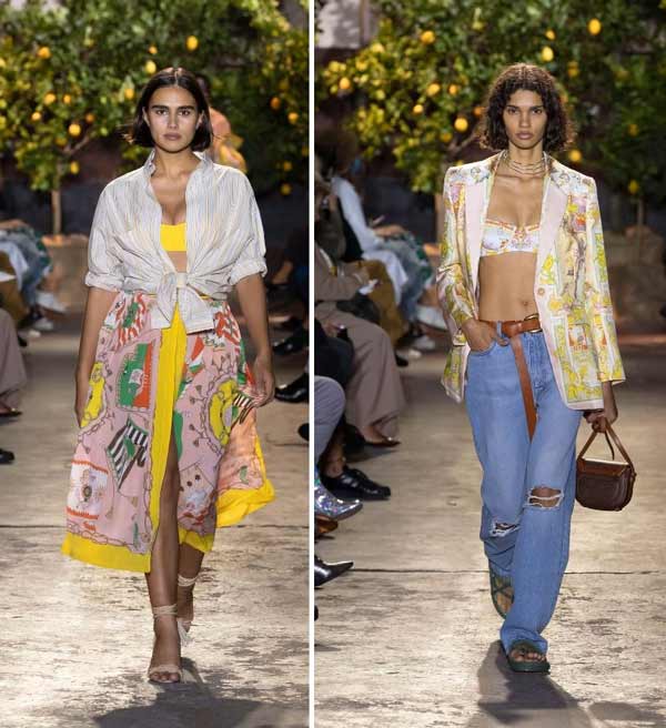 Etro fashion looks printemps-été 2021