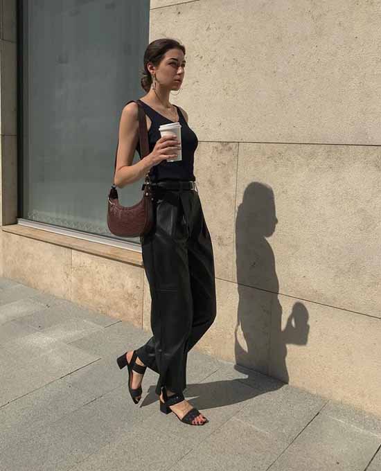 Pantalon large 2021 : quoi porter, photos, idées de looks