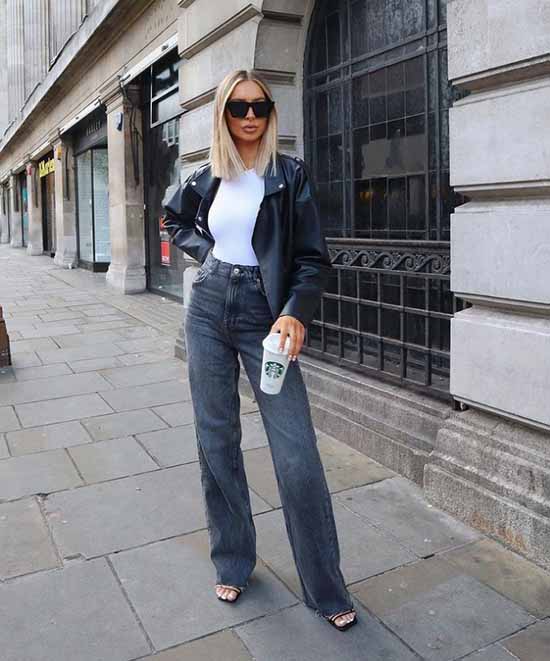 Pantalon large 2021 : quoi porter, photos, idées de looks