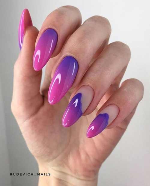 Fashionable manicure spring