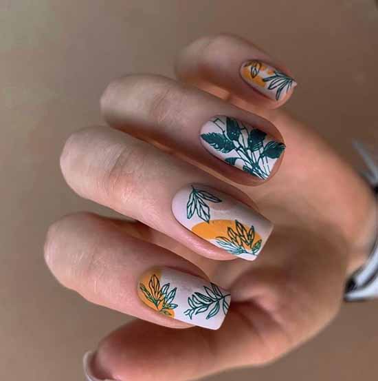 Spring nail design