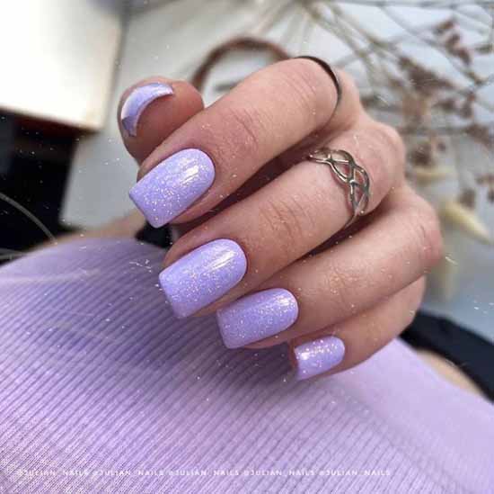 Spring trendy manicure