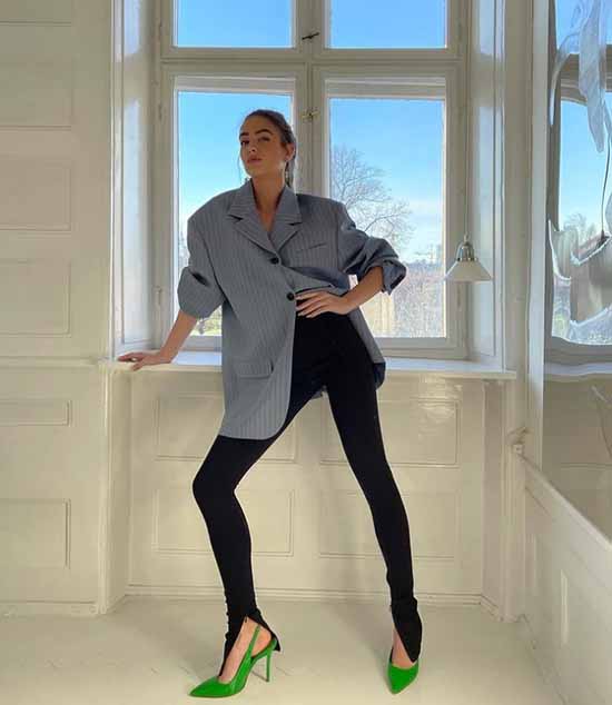 Leggings 2021-2022: what to wear, photo fashionable images