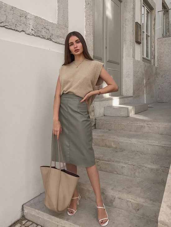 Fashionable skirts spring-summer 2021: what to wear, photos, images