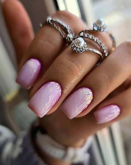 Pastel manicure