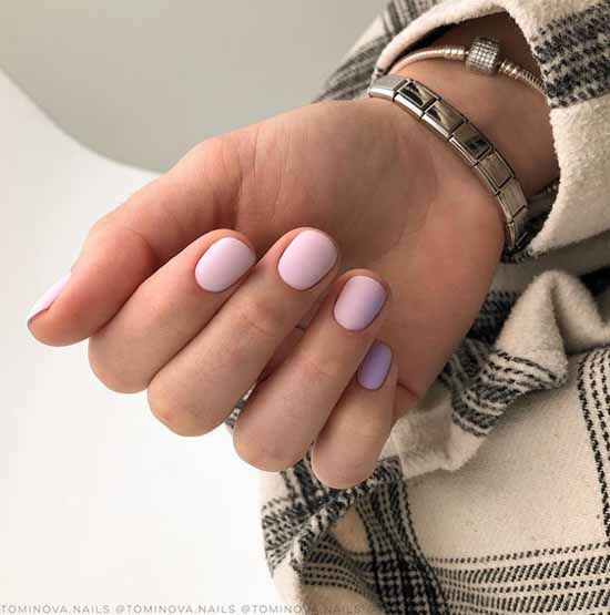 Pastel manicure 2021: photo, design, fashionable shades